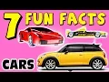 7 FUN FACTS ABOUT CARS FACTS FOR KIDS Learning Colors Autos Race Cars Motor Funny Sock Puppet