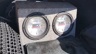 dual 10 MTX Thunder 6000 subs