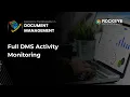 Monitor Files Activity with ROCKEYE Document Management System DMS Dashboard Guide