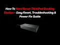 How To Hard Reset ThinkPad Docking Station - Easy Reset Troubleshooting Power Fix Guide