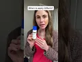 When should you apply Differin gel DrDrayzday