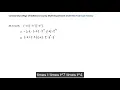 CCBC Math 082 Final Exam Review Problem 34