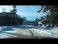 Vermont State University Castleton Campus Winter Drive