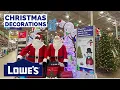 Lowes Christmas Decorations Christmas trees Christmas 2022 Shop with me