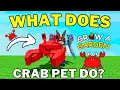 Download Lagu What Does Crab Do in Grow a Garden | How to Get Crab 🦀 Pet in Grow a Garden | Roblox