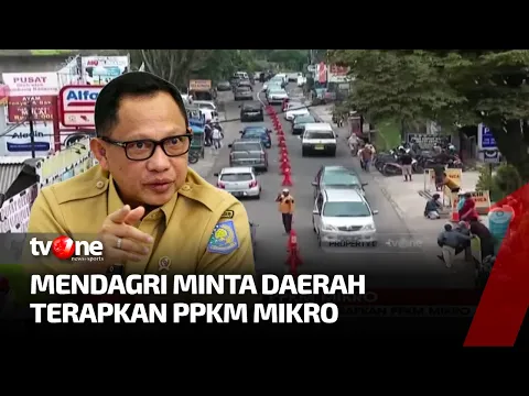 Libur Tahun Baru, Mendagri Tito Karnavian Minta Daerah Terapkan PPKM Mikro