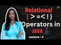 Relations if else if Operators in Java Java tutorials for Beginners in hindi