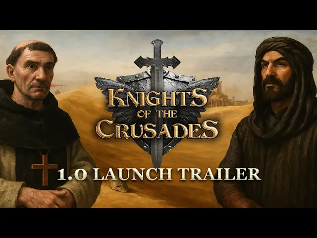 Knights of the Crusades | 1.0 Launch Trailer | indie.io