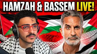 Hamzah & Bassem Speaking to Israelis.. LIVE!