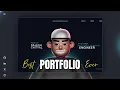 Best Portfolio Ever Full Animated Tutorial