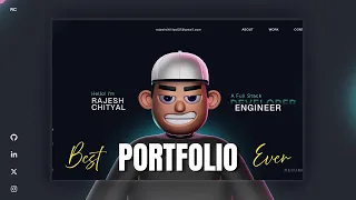 Best Portfolio Ever Full Animated Tutorial
