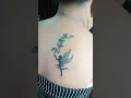 fairy back tattoo