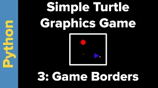 Simple Python Turtle Graphics Game Part 3