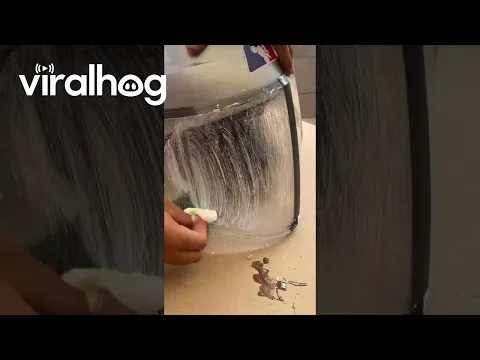 DIY Water-Repellent Helmet Treatment || ViralHog