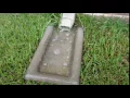 Splash Block Installed Backward