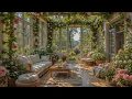Sunny Nature Lounge Jazz Smooth Jazz Piano with Blooming Garden Atmosphere for Work Focus Relax