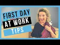 First Day at Work START WITH CONFIDENCE