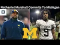 Nathaniel Marshall Commits To Michigan Michigan Football Recruiting News