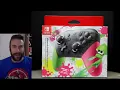 Splatoon 2 Pro Controller UnBoxing Nintendo Switch