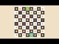 Shortest path finding algorithm for a knight
