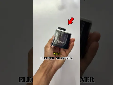 ₹5 TO ₹500 RUPEES ELECTRIC SHARPNER 😃!