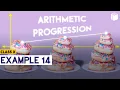 Example 14 Chapter 5 Arithmetic Progressions Class 10 PuStack