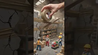 A tiny accident giant saves a day