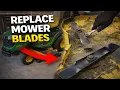 How to Replace Mower Blades on a John Deere D130 Step-by-Step