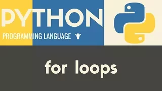 For Loops Python Tutorial 22