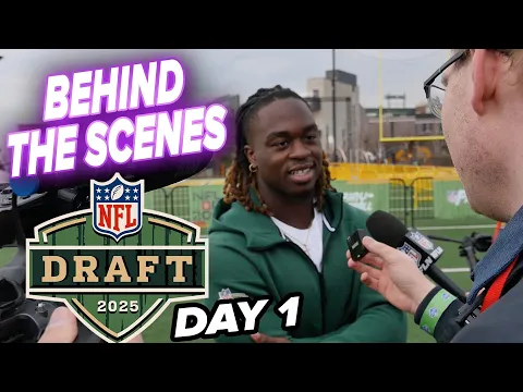First Time at Lambeau: NFL Draft BEHIND THE SCENES from Green Bay w/ The Paul Farrington Show Day 1