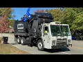 Casella Waste Services 31081 Mack LEU McNeilus ZR ASL Recycling Truck