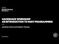 RUST 101 - Introduction to the Rust programming language