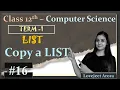 TERM 1 - Complete 12th Computer Science Python