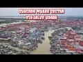 Lagu Suasana di pesisir muara Eretan indramayu jawa barat. Terliha dari ketinggian