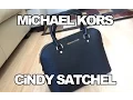 MiCHAEL KORS LARGE CiNDY SATCHEL REViEW