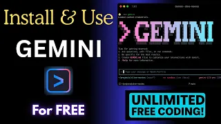 Install Use Google Gemini CLI for FREE Complete Setup Guide