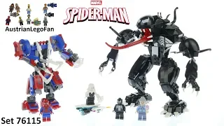 Lego Spiderman 76115 Spider Mech vs. Venom - Lego Speed Build