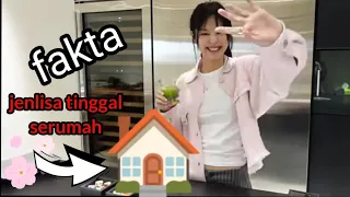 fakta jenlisa tinggal serumah