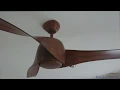 Minke Aire Artemis 147cm Fan with Light in Dark Koa - Look