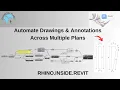 How to Automate Drawings Annotation Across Multiple Plans Rhino Inside Revit Grasshopper