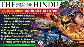 The Hindu Newspaper Analysis Today | 26 October 2026 | Current Affairs | Editorial Analysis | UPSC