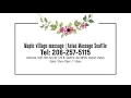 Luxurious Private Room Asian Massage - Deep Tissue Massage