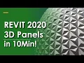 Revit 2020 - Geometric Adaptive Curtain Panels