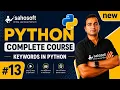 keywords in Python Python AI based Complete Python course Series 2026