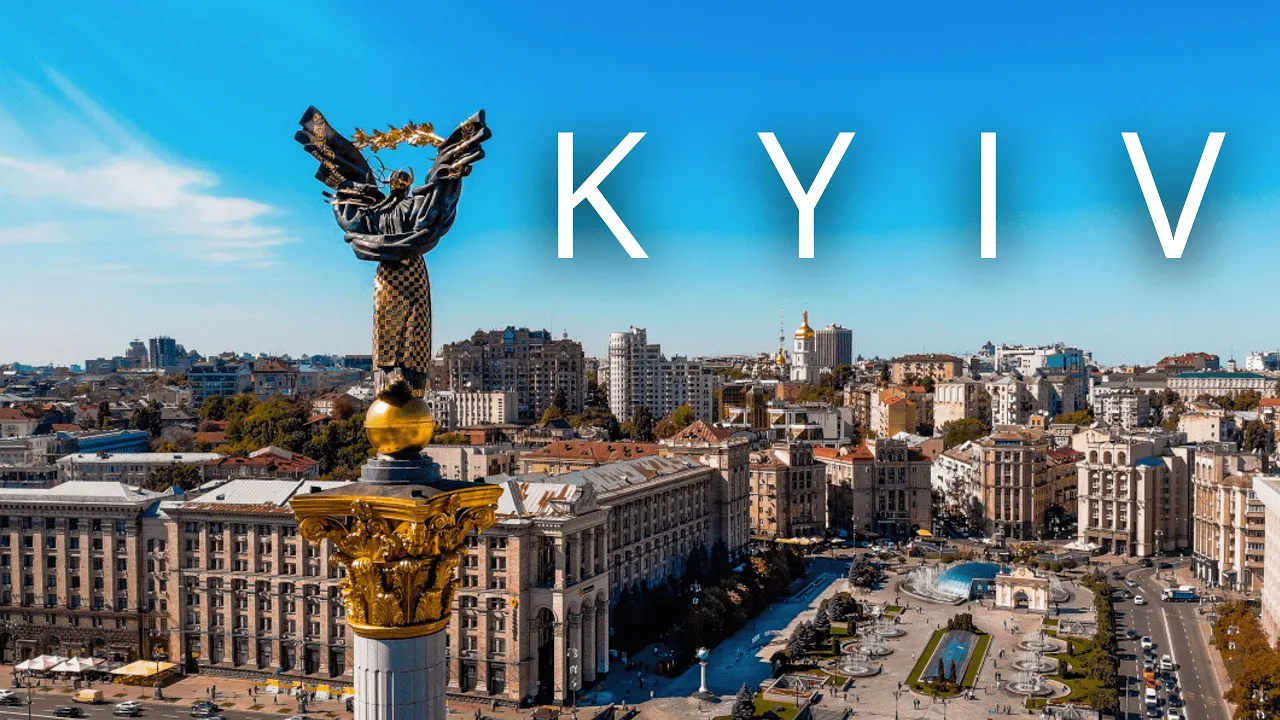 Kyiv 4K - Scenic Relaxation Film With Calming Music