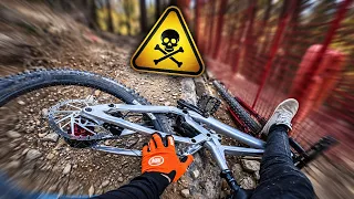 Ich versuche die weltweit extremste Mountainbike Strecke zu fahren