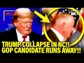 Trump COLLAPSES in NC as GOP CANDIDATE RUNS AWAY