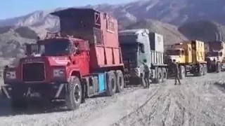 نحوه حمل و نقل فوق سنگین  ۳۵۰ تنی  دندنها