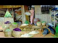 Download Lagu Grow And Harvest Mung Bean Sprouts, Red Cabbage.. To Sell At The Market, Cook, Garden, Raise Animals