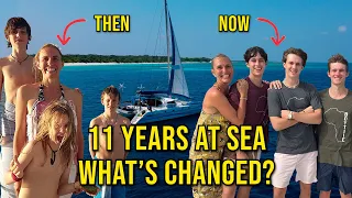 11 YEARS & 50,000 MILES SAILING AROUND THE WORLD